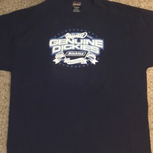 Genuine Dickies Mens T Shirt Blue Sz XXL EUC